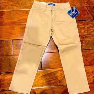 Approved school uniform pant khaki size 6 unisex. Stretch new with tag